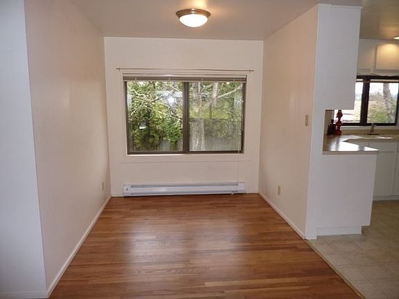 Dining room with hardwood floors