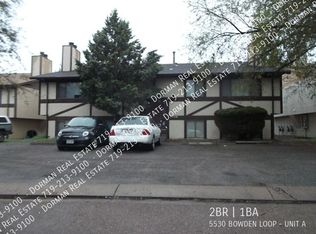 5530 Bowden Loop APT A, Colorado Springs, CO 80915