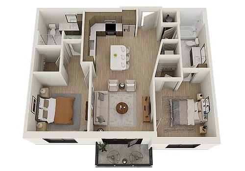 Floor plan B2