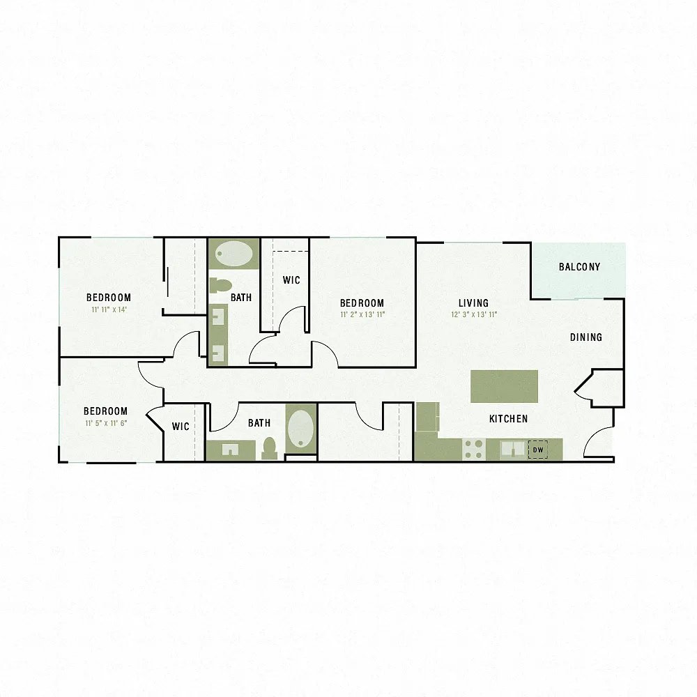 Floor plan C3