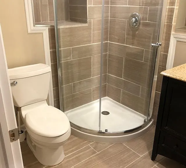 newly renovated bathroom
