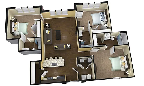 Floor plan Aurora II