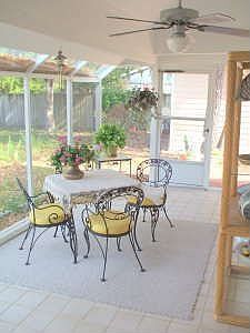 10x18 Screened Porch area