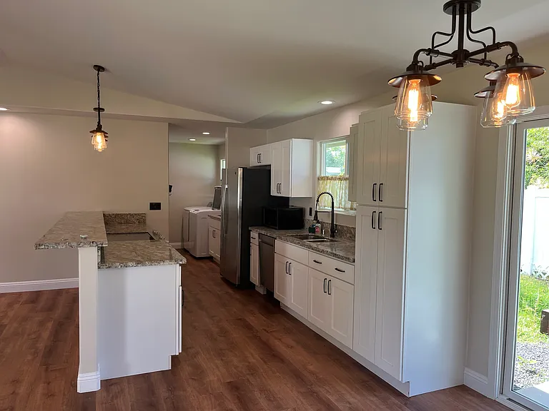 Chef's kitchen with plenty of storage