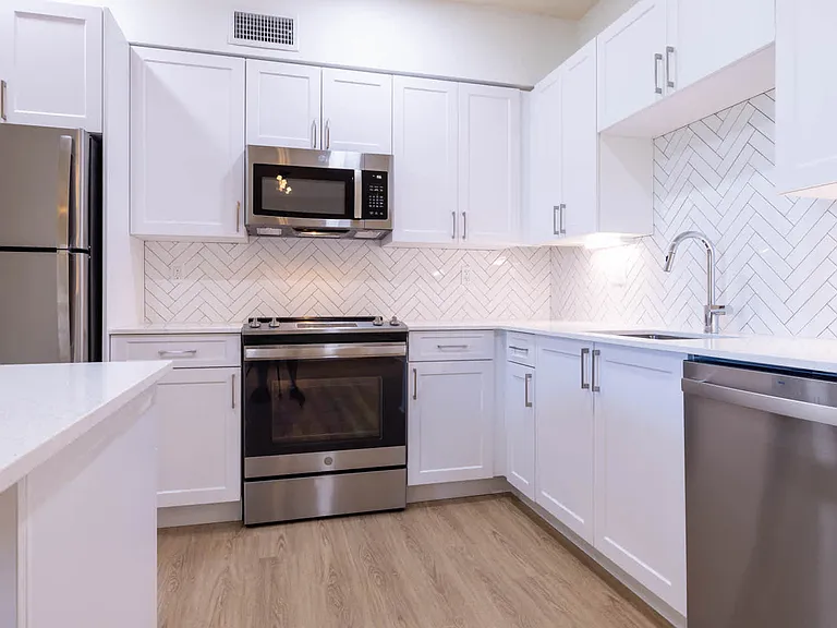 Kitchen with Stainless Steel Appliances