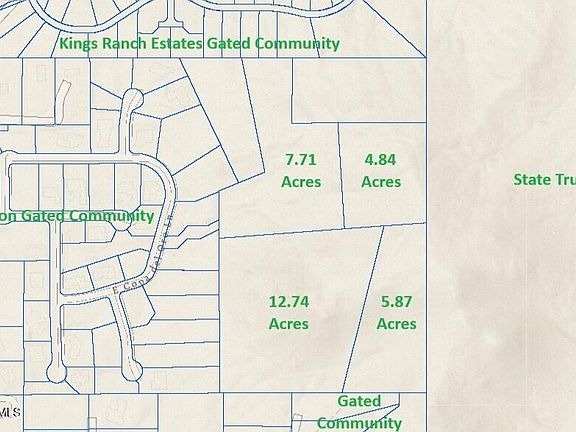 3rd image of 10879 E COPA DEL ORO Lane 4 LOTS