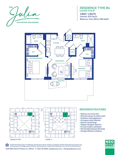 Floor plan B4
