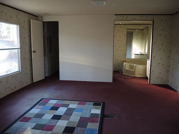 Big master bedroom with walk in closet.