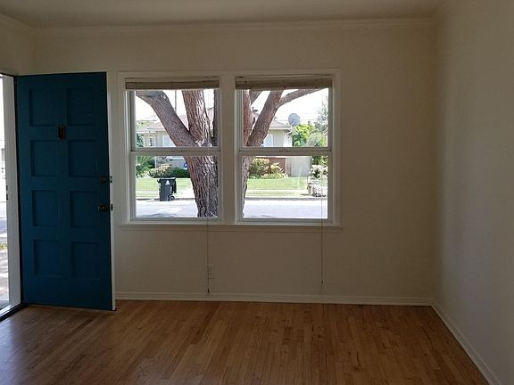 Living room with hardwood floors