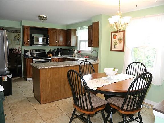 Kitchen with dining area