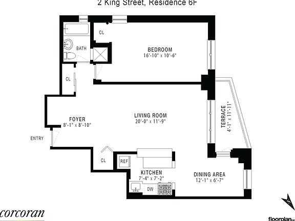 2nd image of 2 King St APT 6F