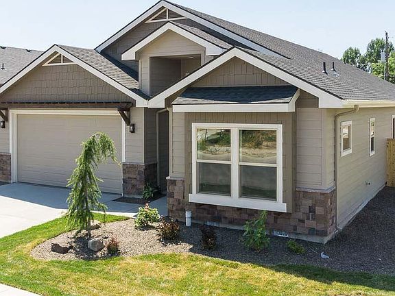 Yard is more mature than shown.