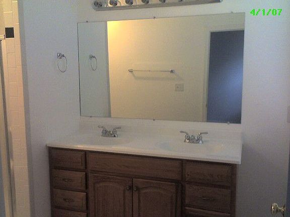 Master bath - double vanity