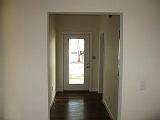 Hallway looking toward front door