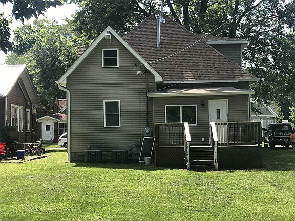 View of the back of the home.