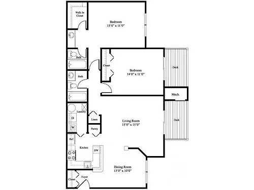 Floor plan B3 - The Poplar