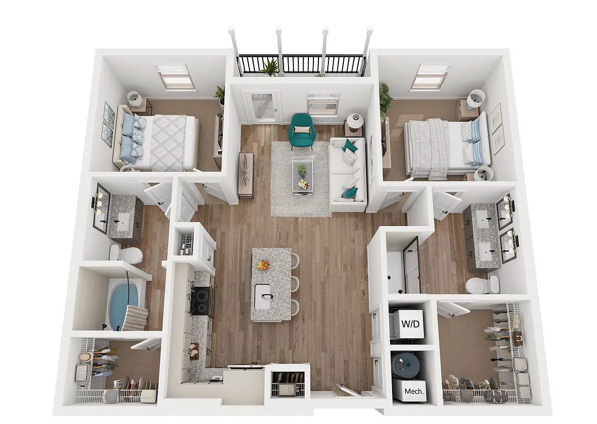 Floor plan B1