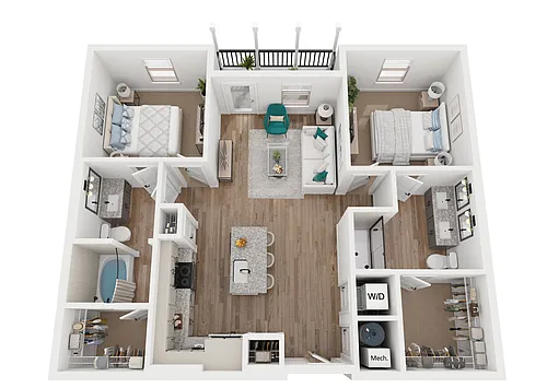 Floor plan B1