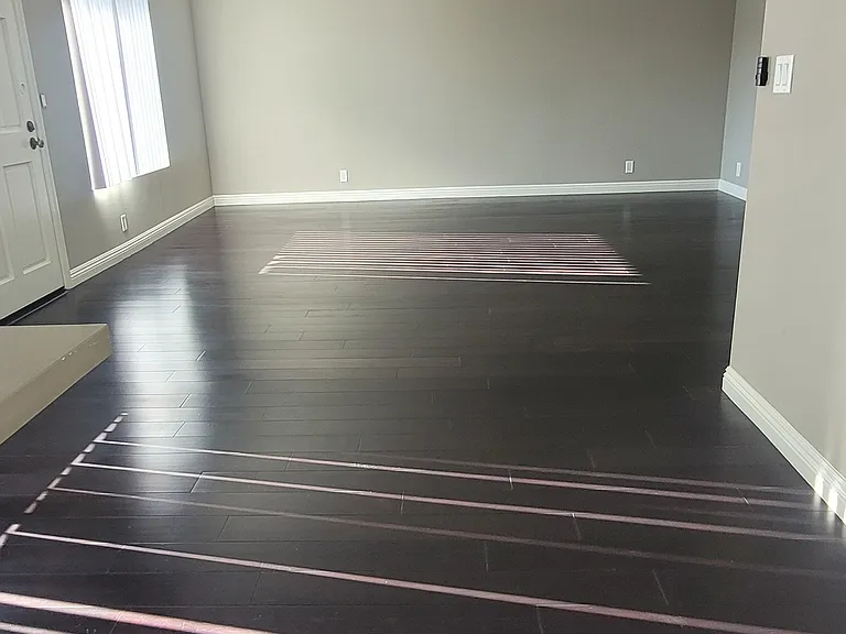 Dining and living room area