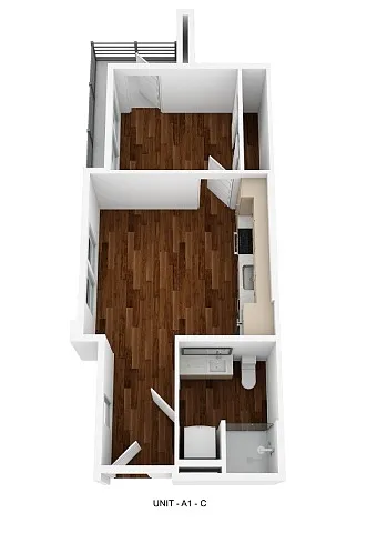 Floor plan A1-C