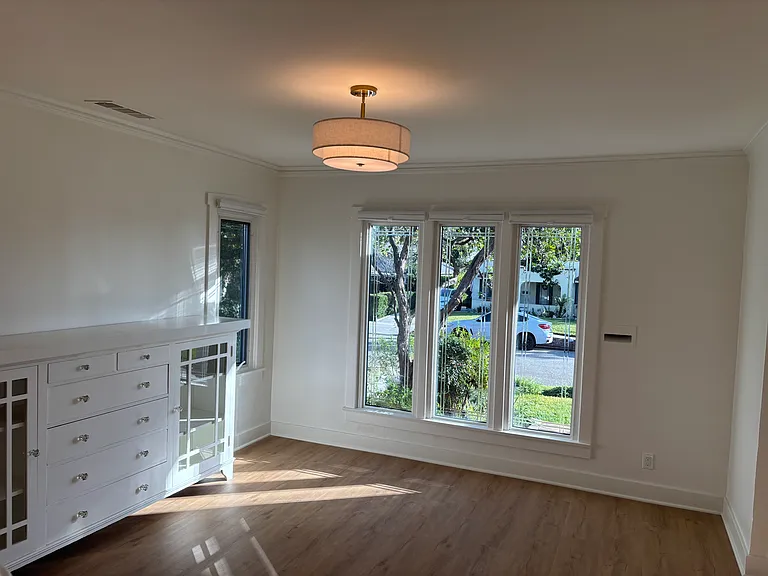 Dining room. Large cabinet is removable