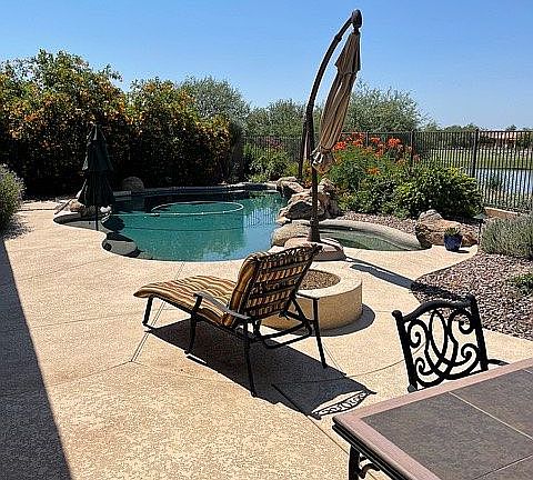 Pool area