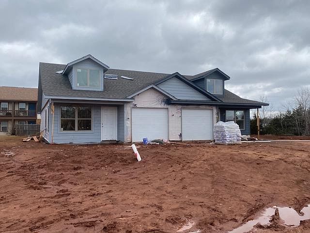 Front of Duplex, still under construction