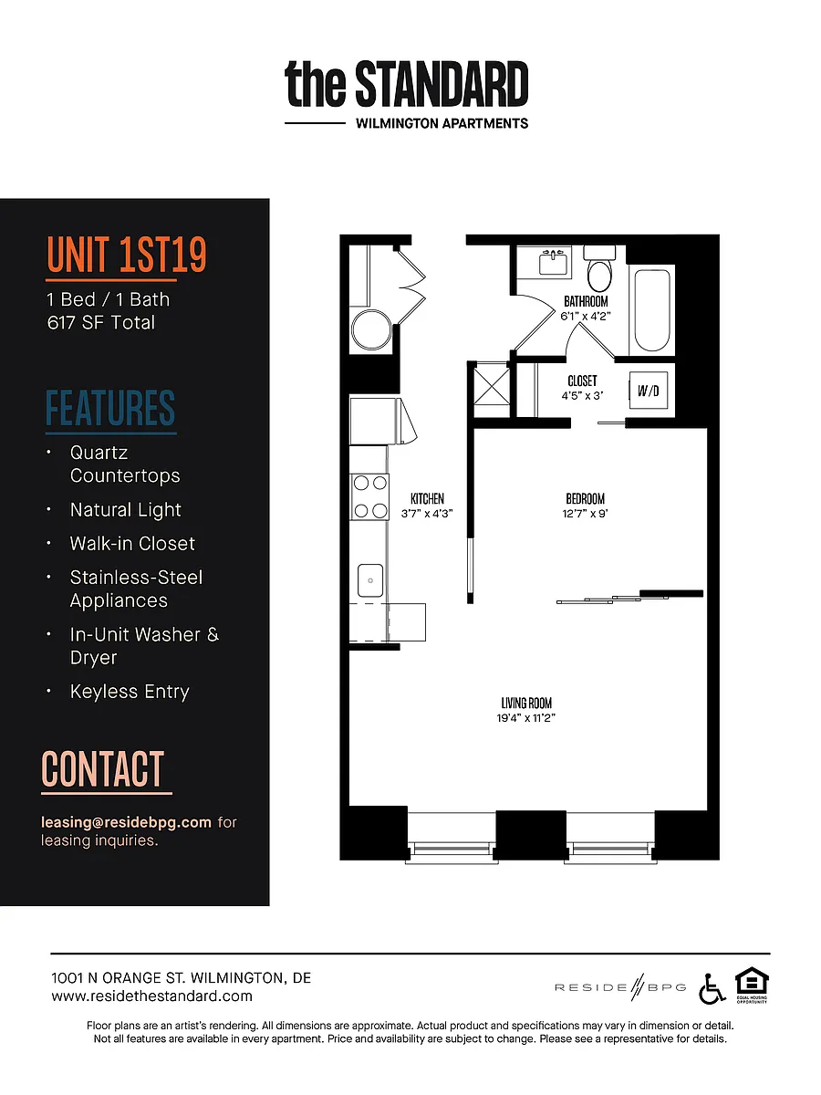 Floor plan 1ST19