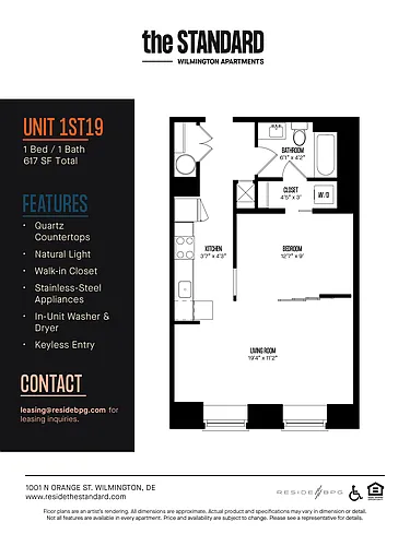 Floor plan 1ST19