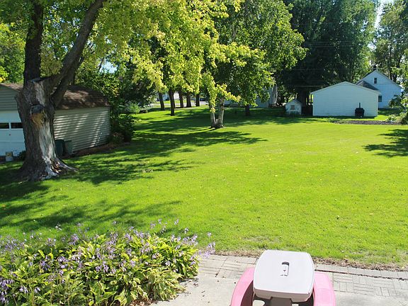 Backyard looking to shed