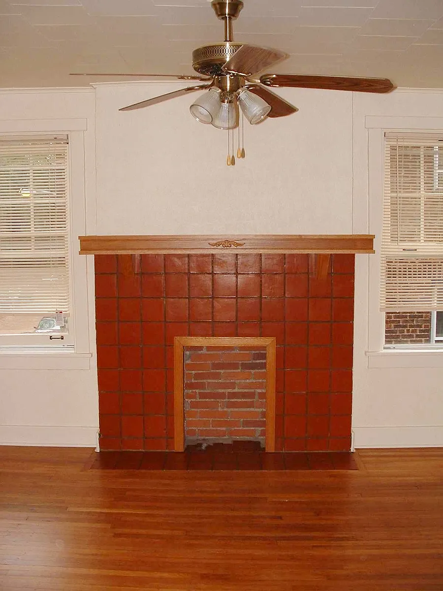 2BR fireplace on East wall - 5848 Alderson St #3