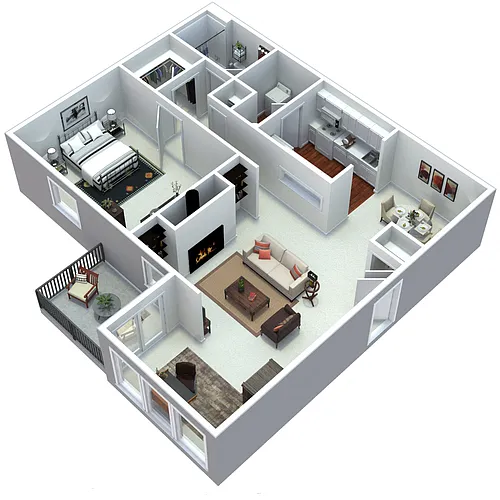 Floor plan The Maple