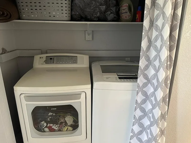 Laundry closet