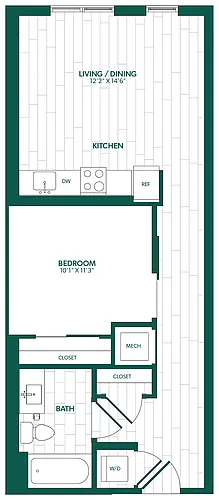 Floor plan A01