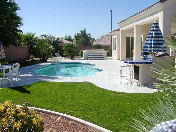 Rear Yard and Pool