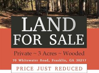 70 Whitewater Dr LOT 127, Franklin, GA 30217