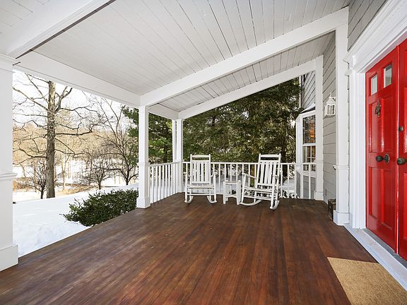 Fabulous Covered Mahogany Front Porch