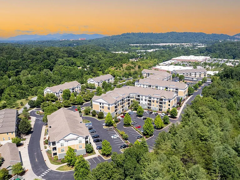 Verde Vista, Asheville, NC, Aerial Building