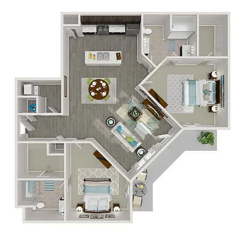Floor plan Benton