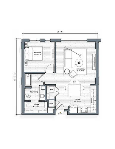 Floor plan A21