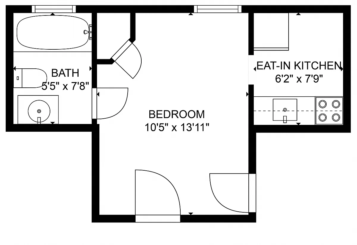 Floor plan Efficency Small