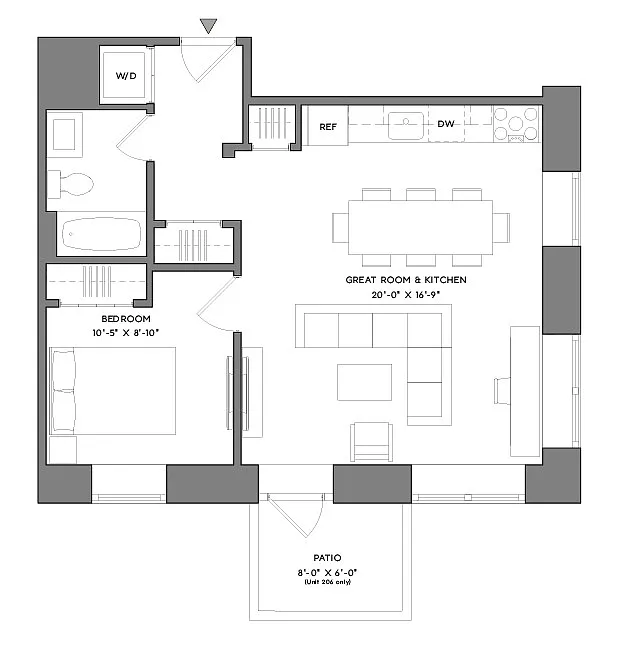 Floor plan A06