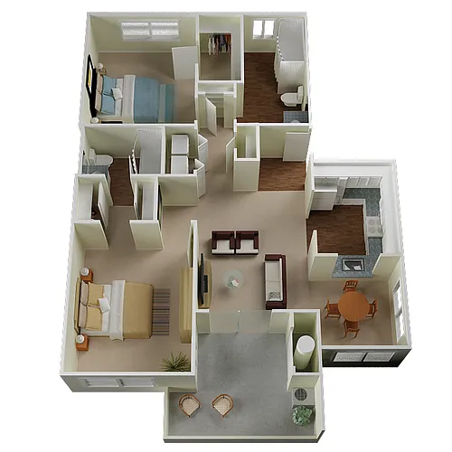 Floor plan Incline
