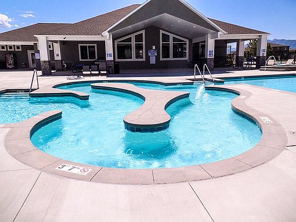Club house and lazy river