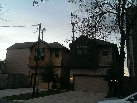 new townhouses all around. 