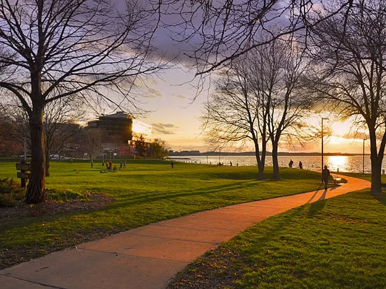 Nearby is James Madison Park
