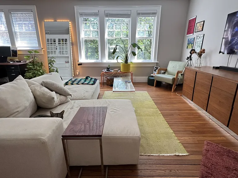 Tall ceilings and sunny windows