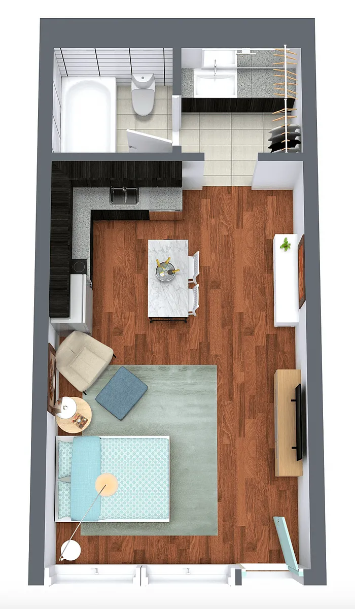 Floor plan A