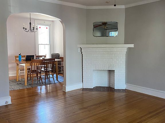 Living room and dining room.