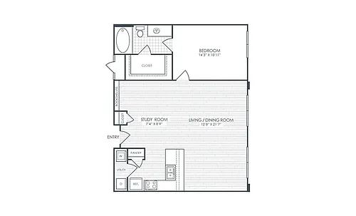 Floor plan Amore Villa XXXVI